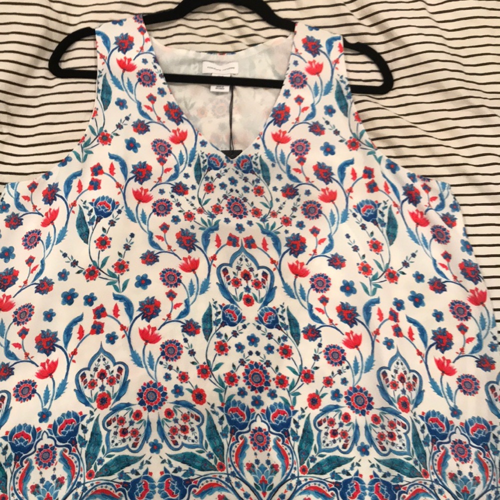 Adrienne Vittadini Floral Blouse